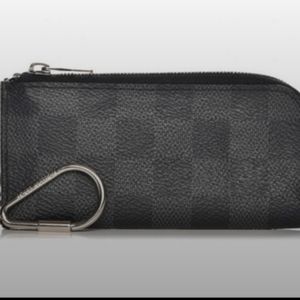 Louis Vuitton Damier Graphite Key Card holder EUC